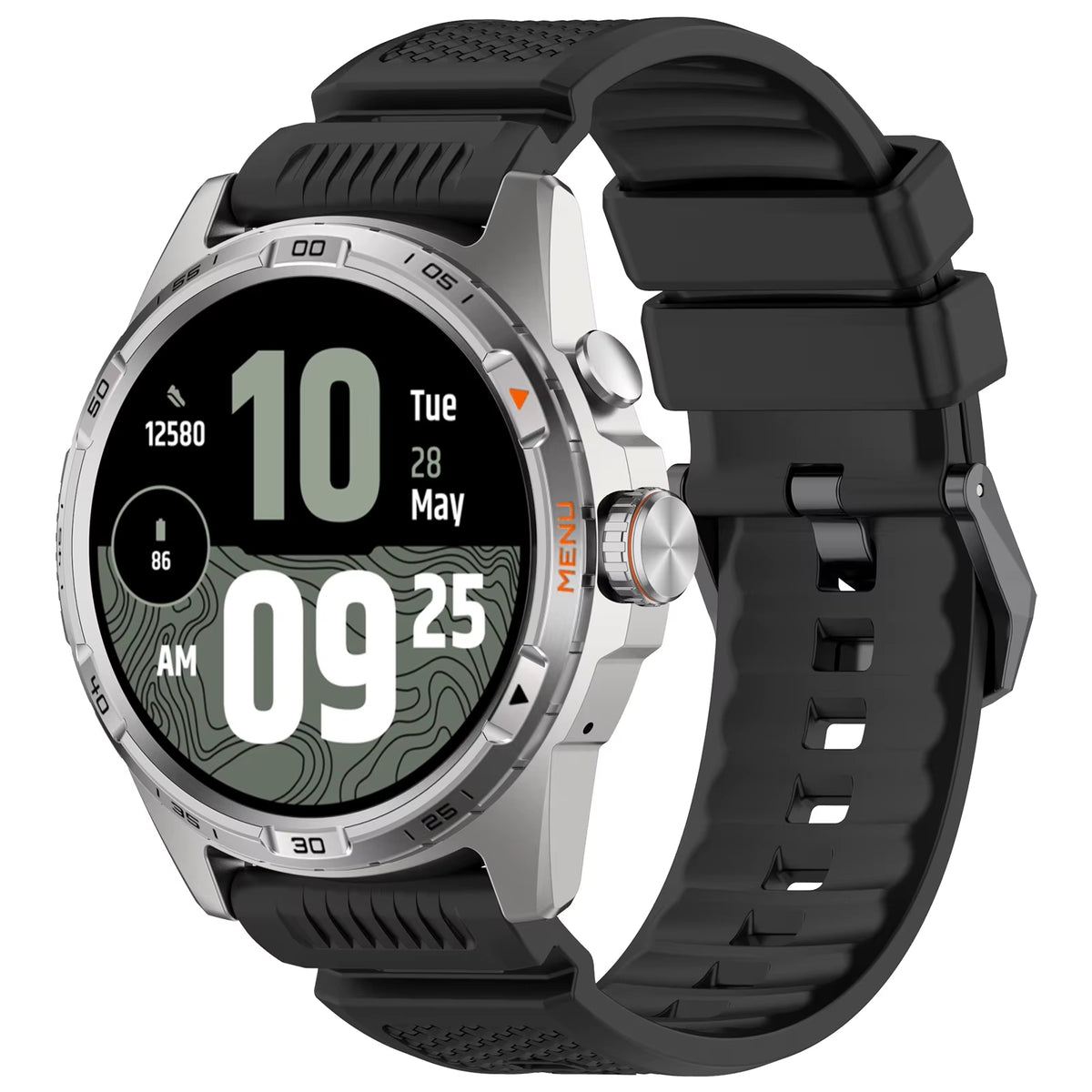TicWatch Pro Enduro Silicone Strap (Black)