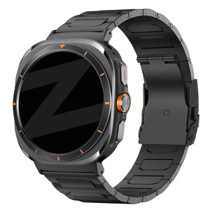 Bandz Samsung Galaxy Watch Ultra Titanium Strap 'Deluxe' (Black)