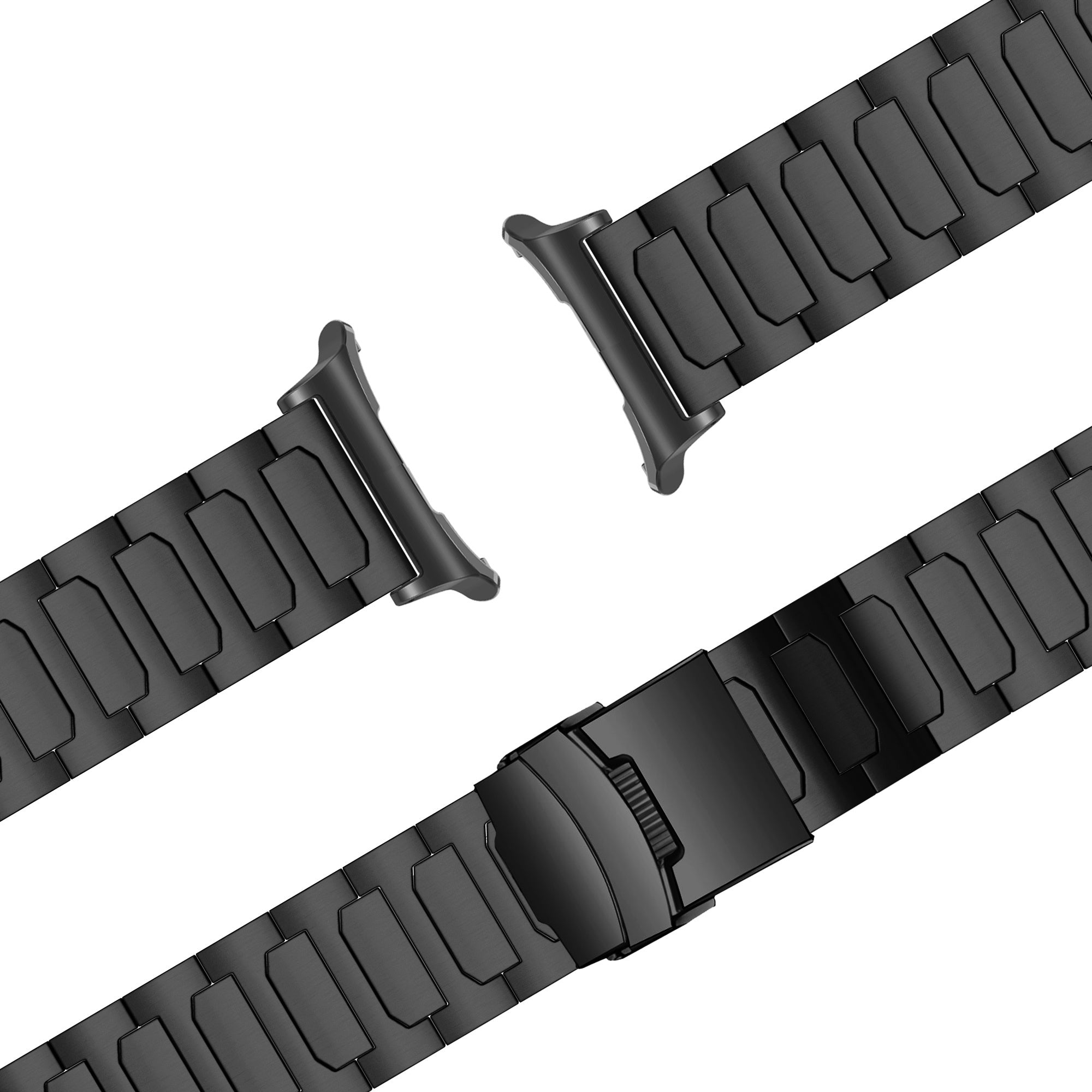 Bandz Samsung Galaxy Watch Ultra Titanium Strap 'Deluxe' (Black)