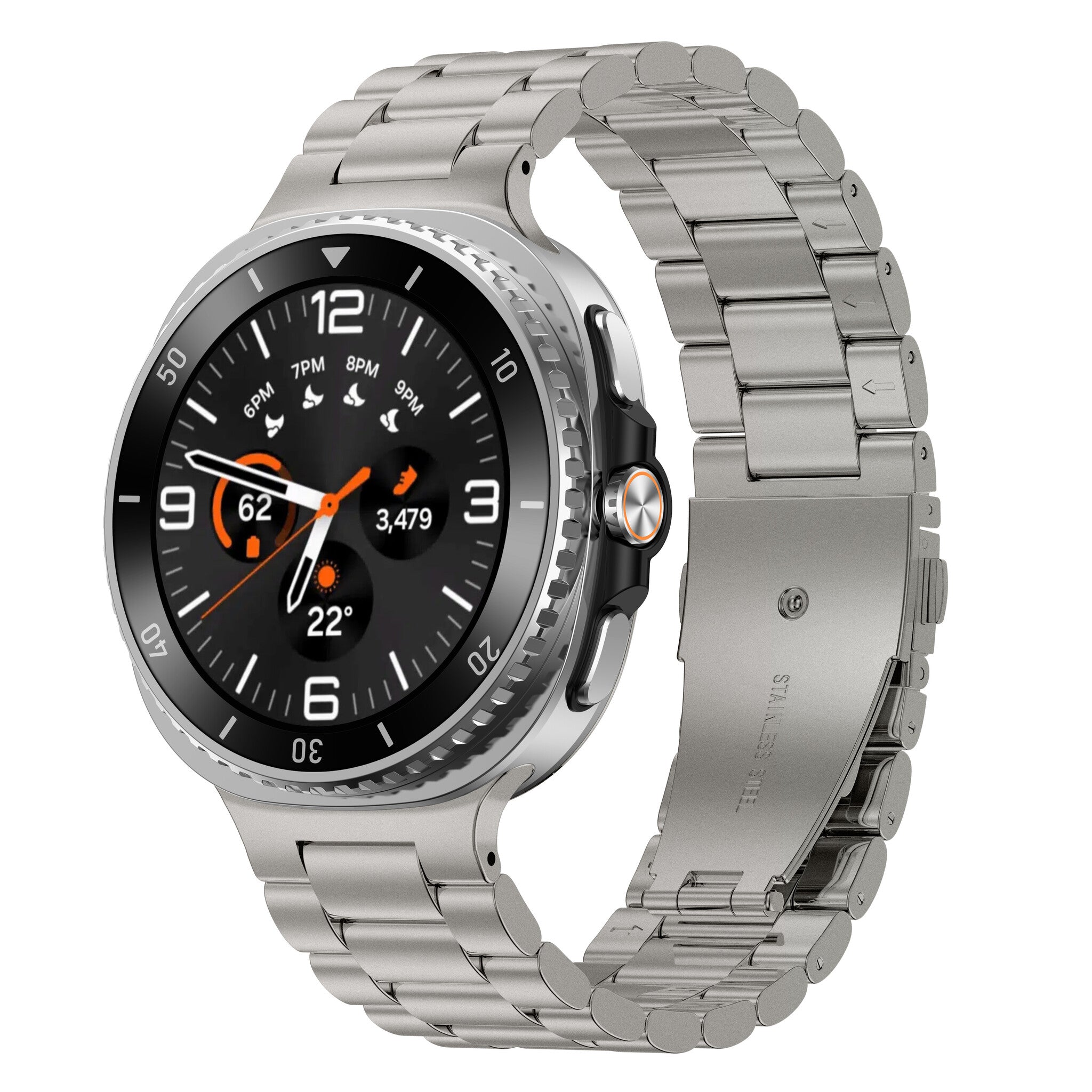 Samsung Galaxy Watch Classic Steel Strap (Titanium)