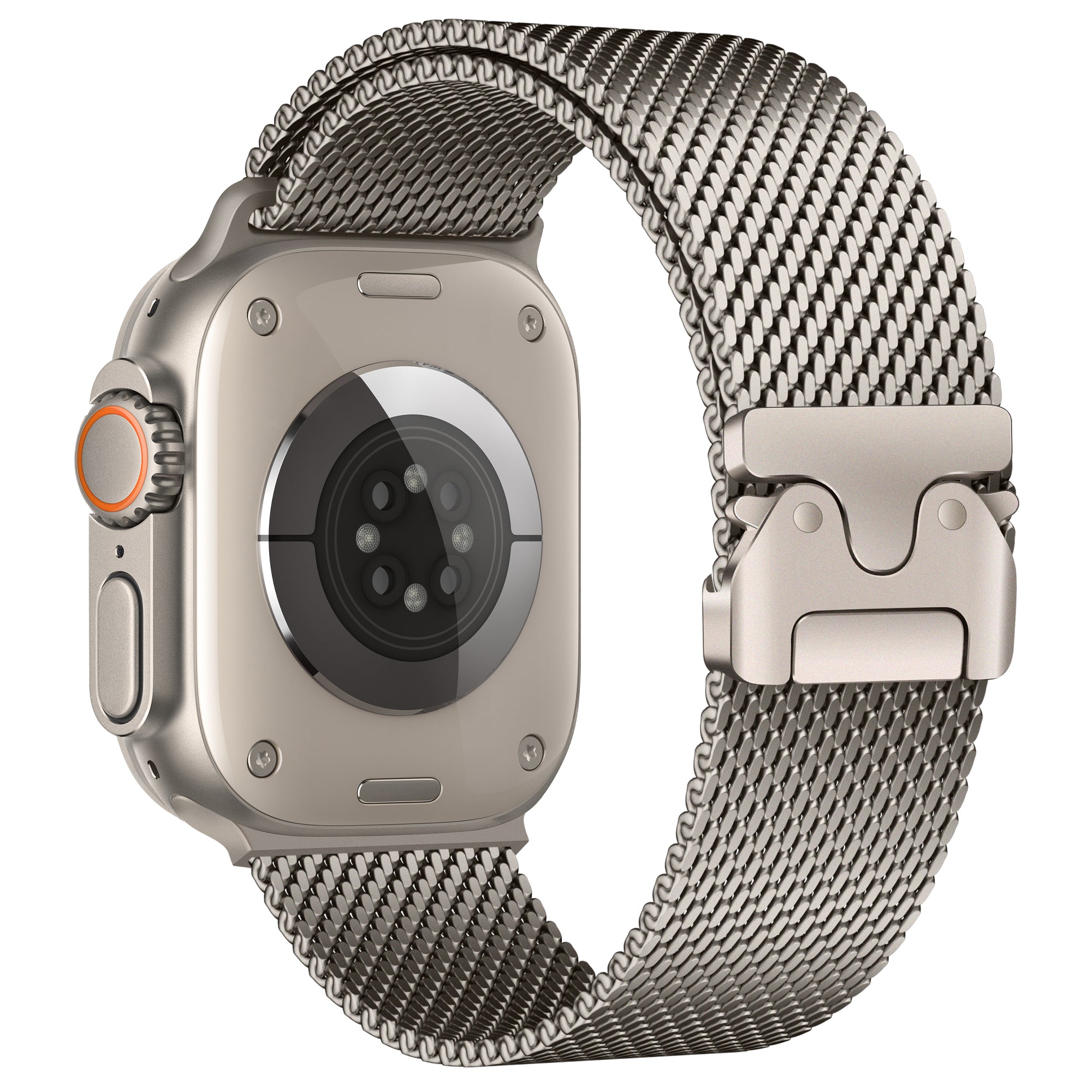 Apple Watch Modern Milanese Strap (Titanium)