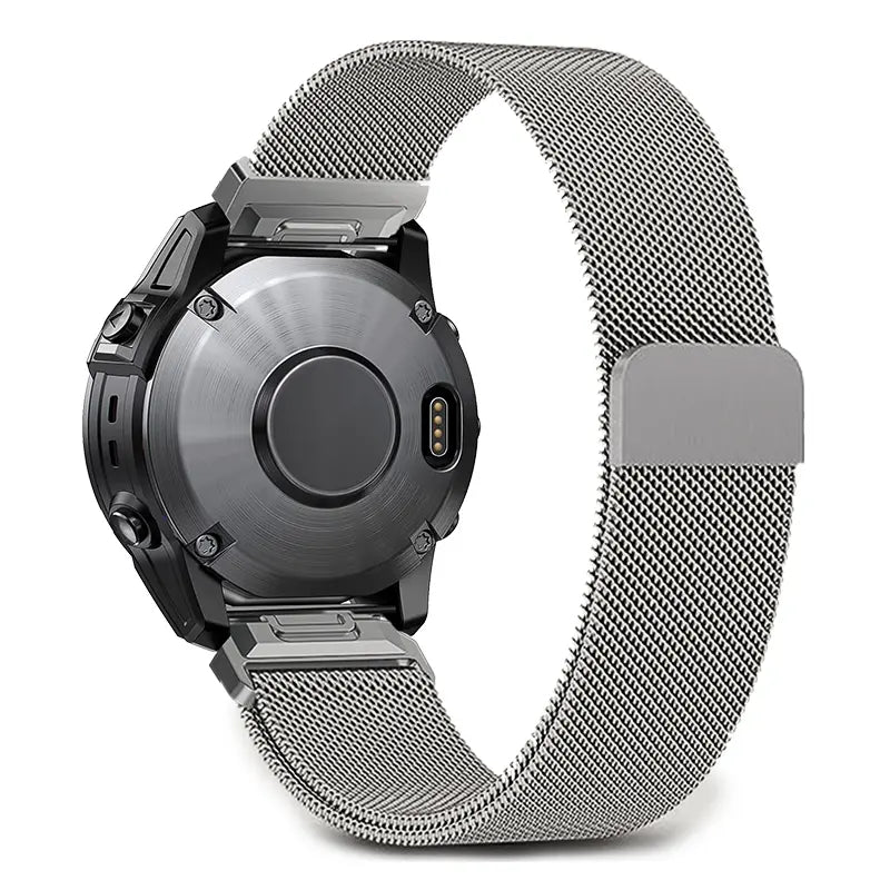 Garmin Instinct 2x Premium Milanese Strap (Titanium)