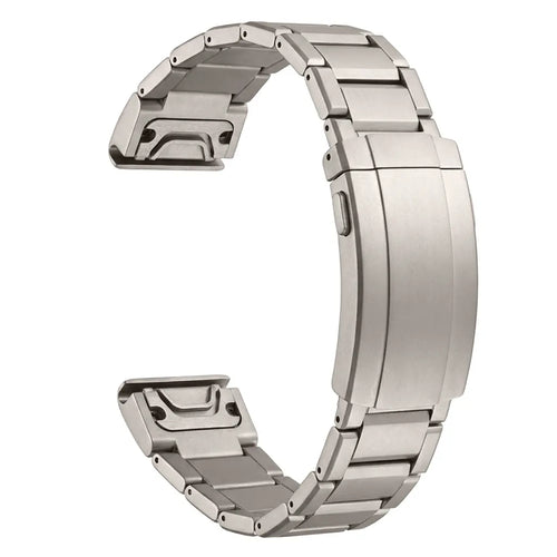 Garmin Forerunner 970 Adjustable Titanium Strap (Titanium)