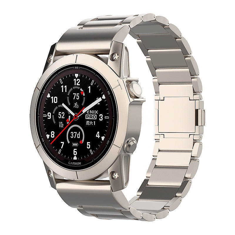Garmin Approach S62 Magnetic Titanium Strap (Titanium)