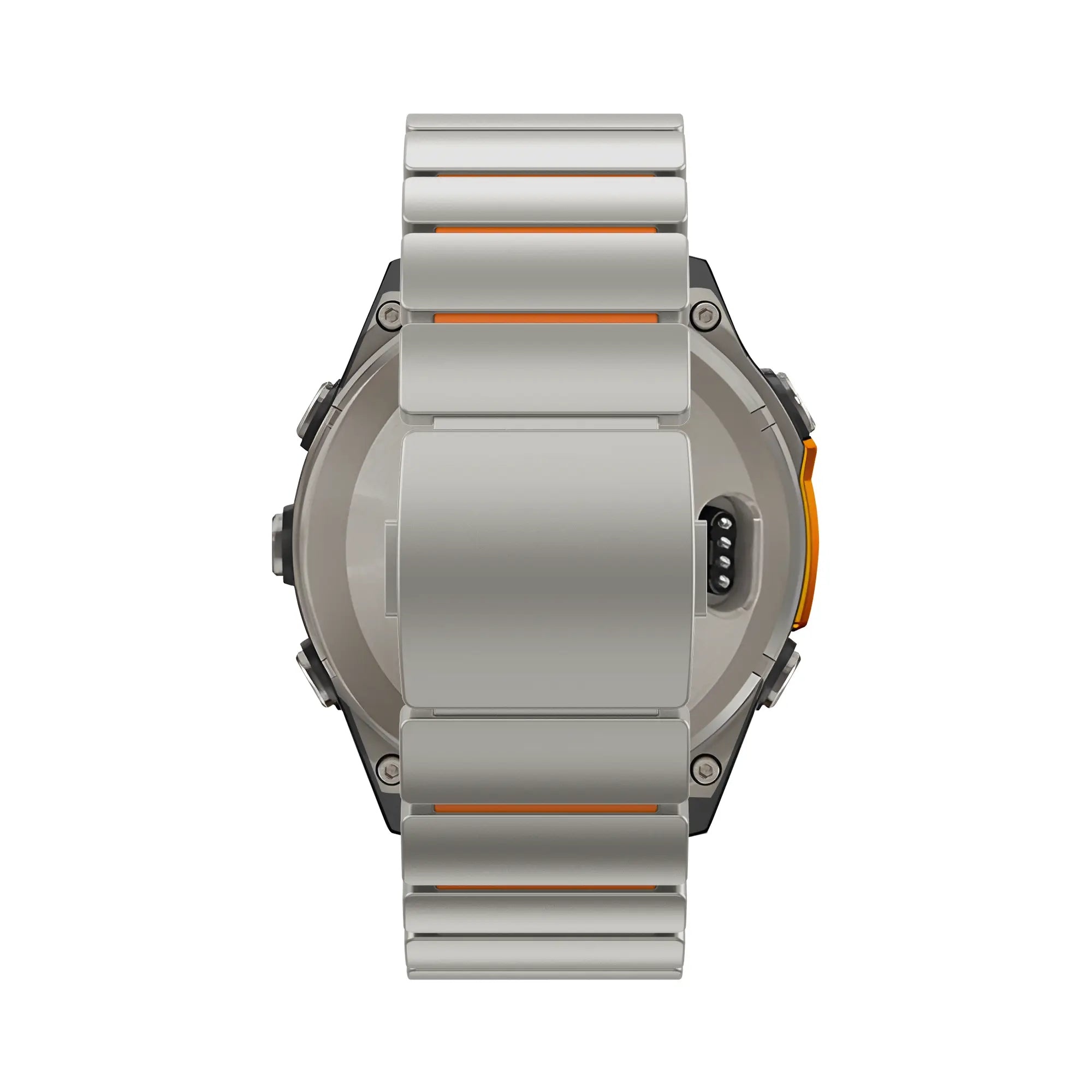 Bandz Garmin Approach S60 Titanium Strap 'Hybrid' (Titanium/Orange)