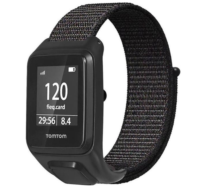 tomtom-nylon-bandje-zwart