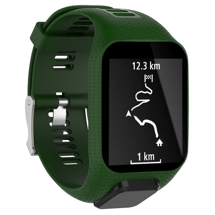 tomtom-runner-3-silikonarmband-gruen