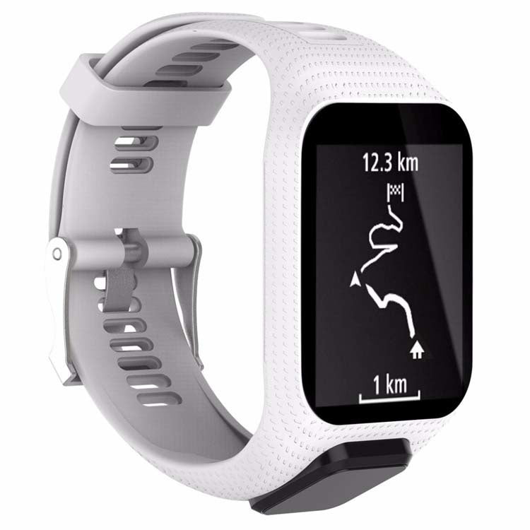 tomtom-runner-3-silikonarmband-weiss