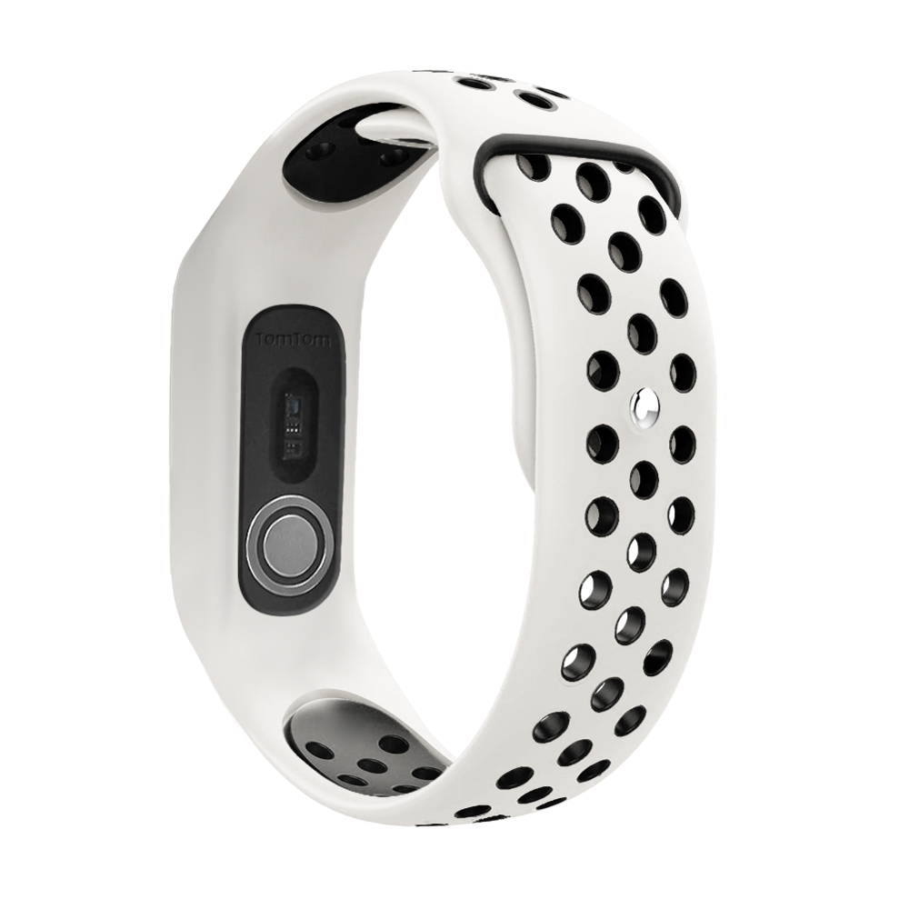 tomtom-touch-sport-bandje-wit-zwart