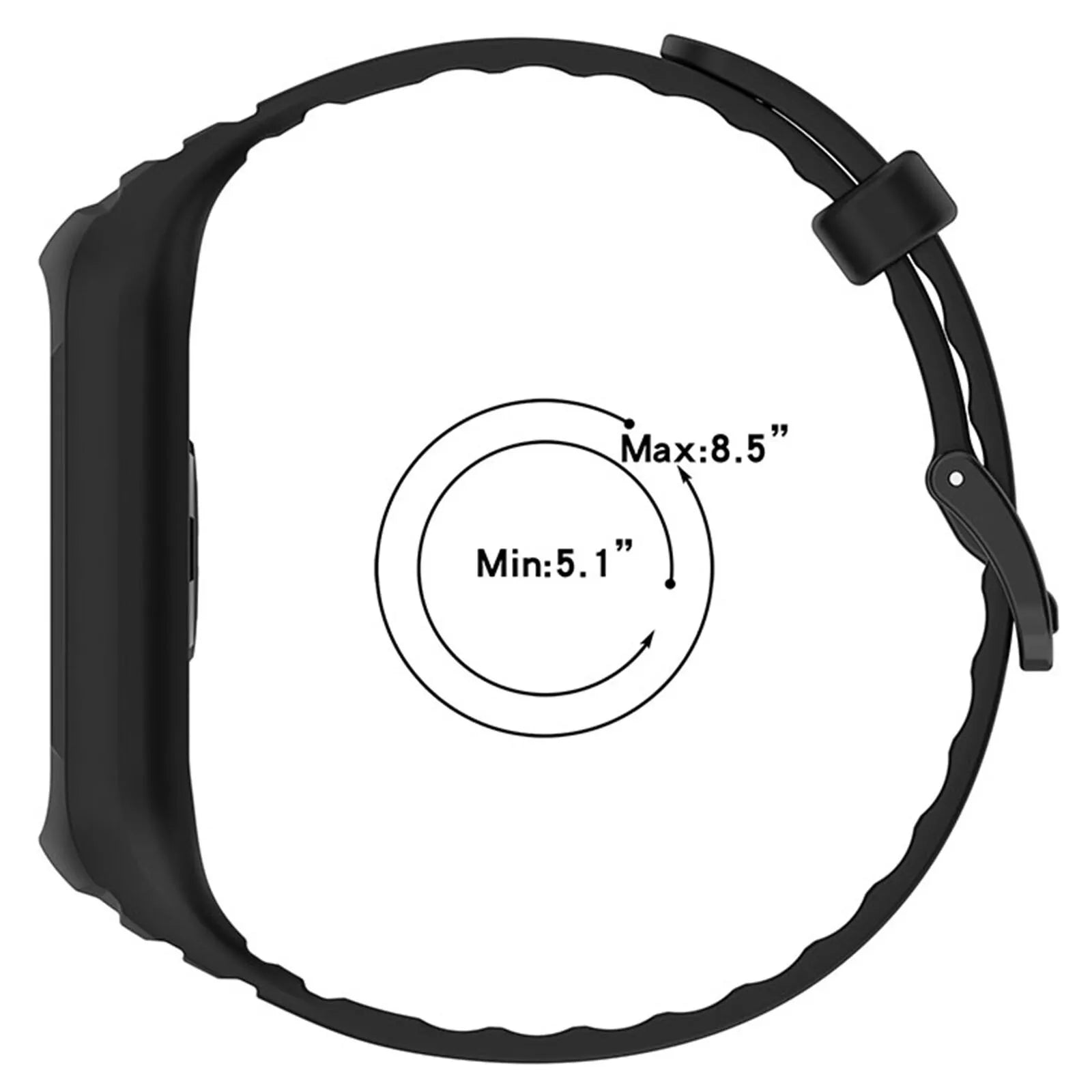 Honor Band 9 TPU strap with Frame (Black)