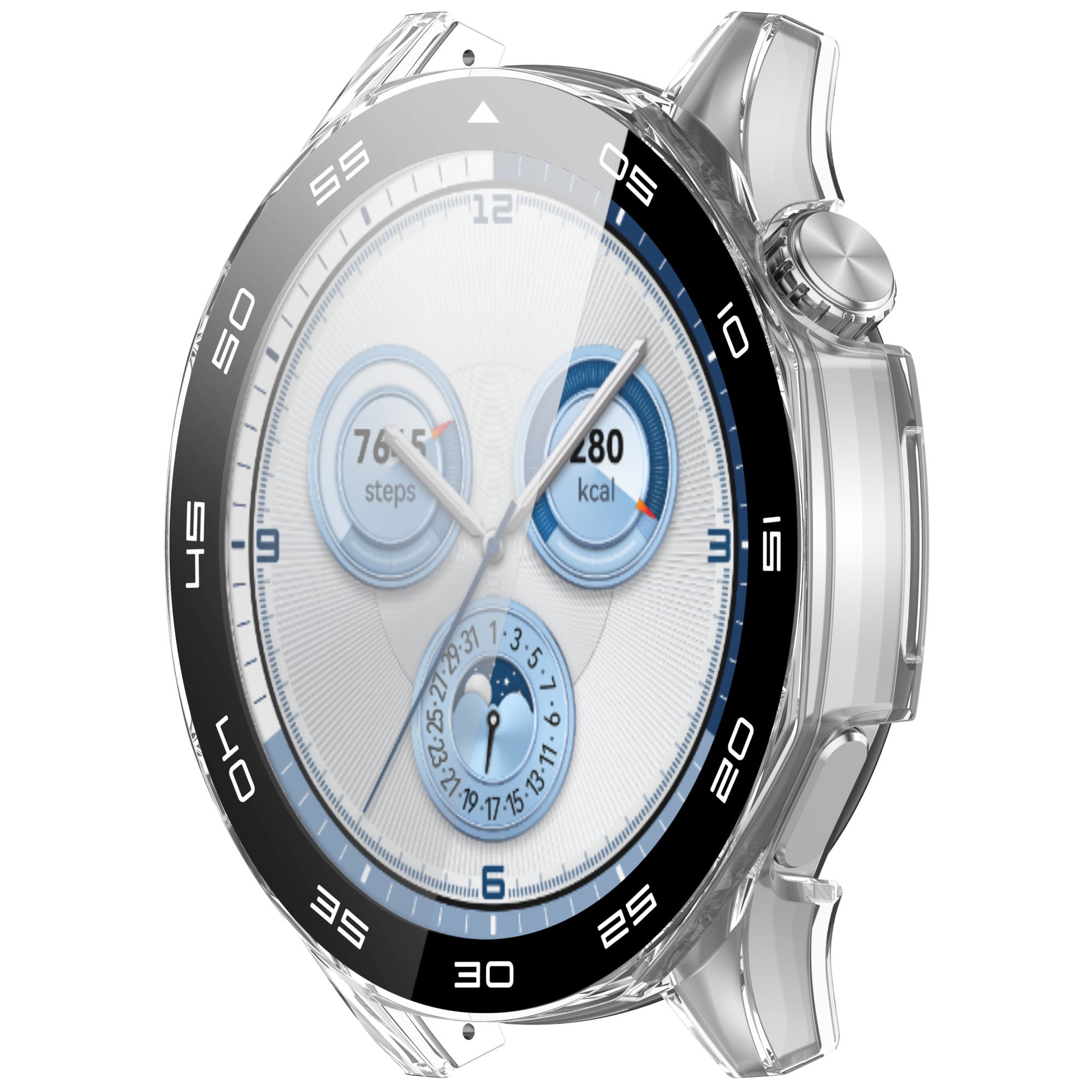 Huawei Watch GT 5 - 46mm Hard Case with Glass (Transparent)