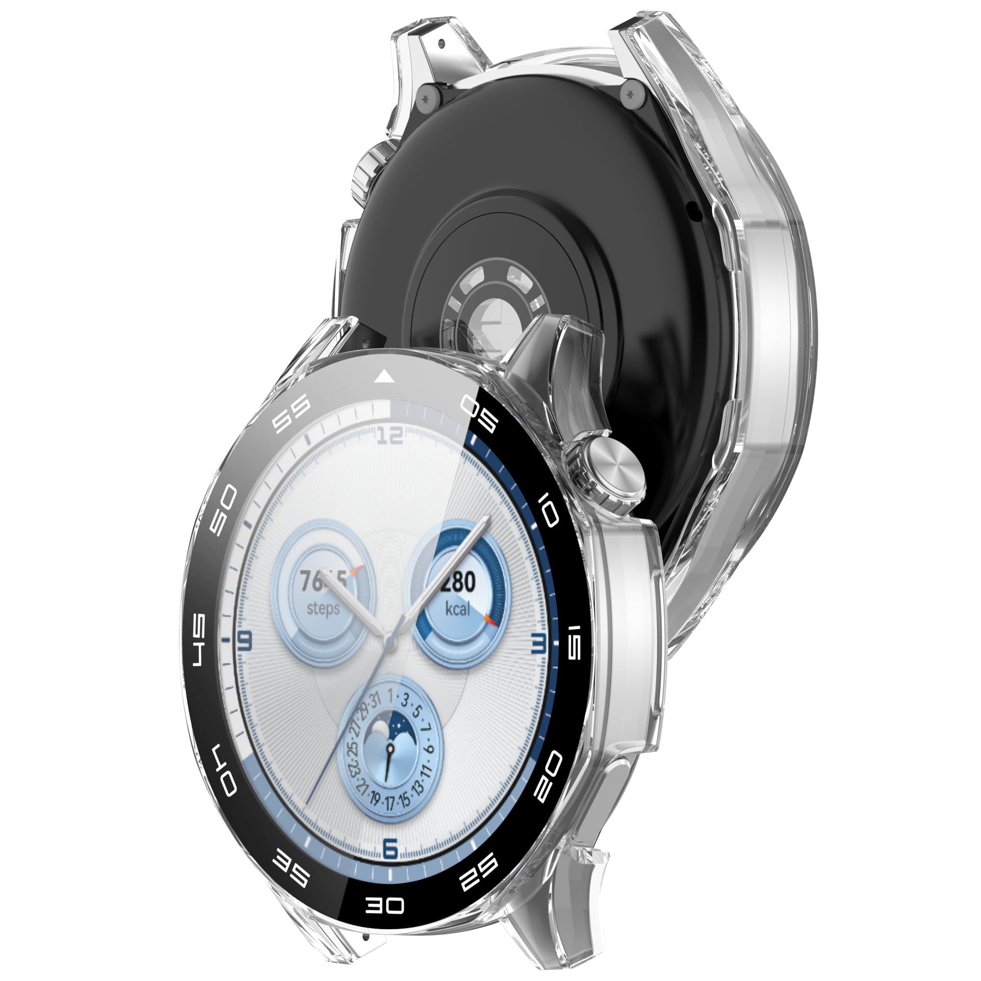 Huawei Watch GT 5 - 46mm Hard Case with Glass (Transparent)