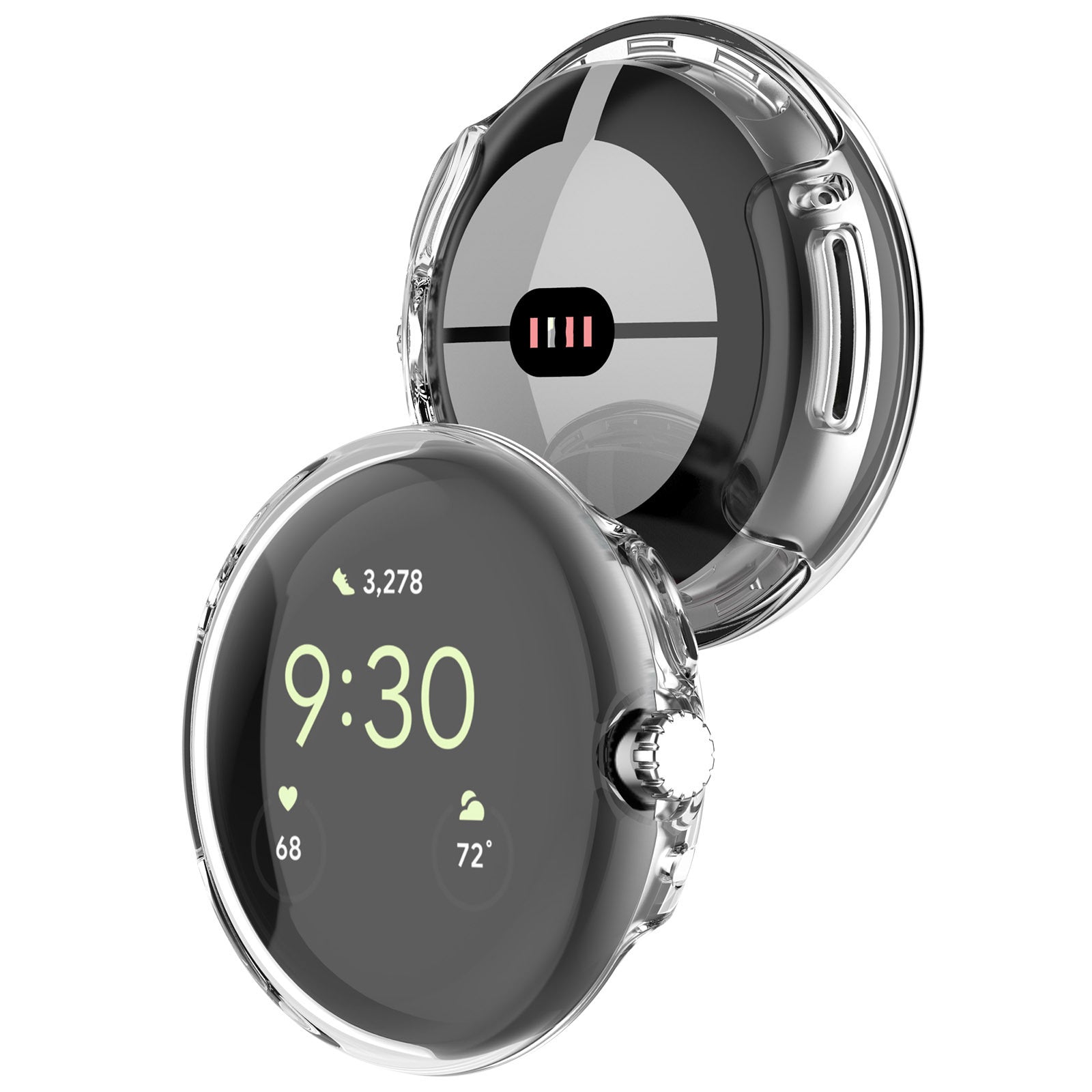 Google Pixel Watch 4 - 41mm TPU Case (Transparent)
