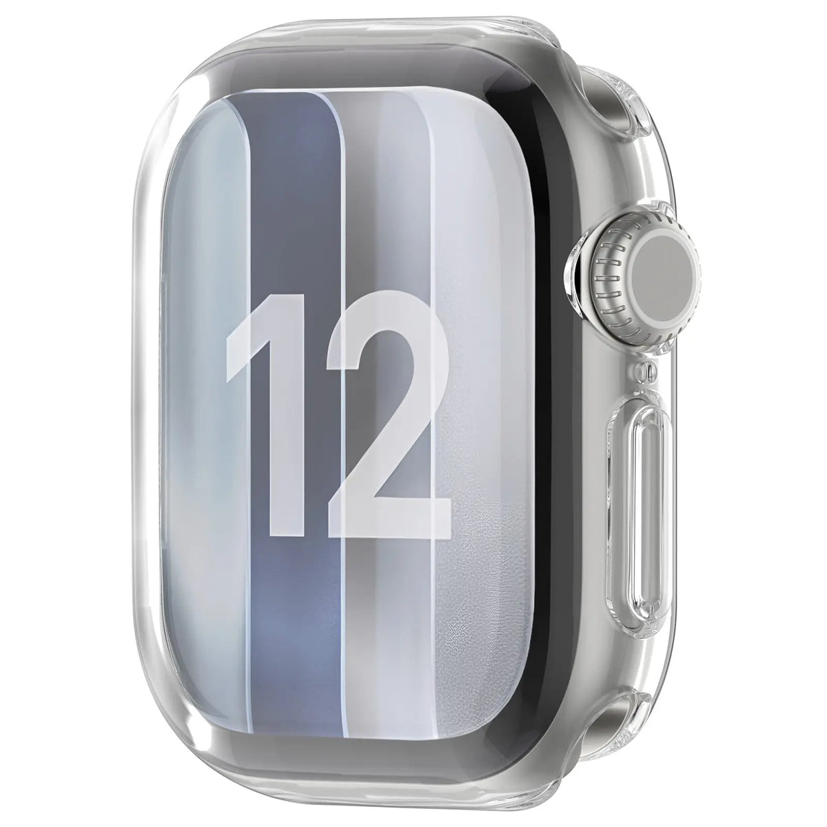 Apple Watch 12 - 46mm TPU Case Full Cover (Transparent)