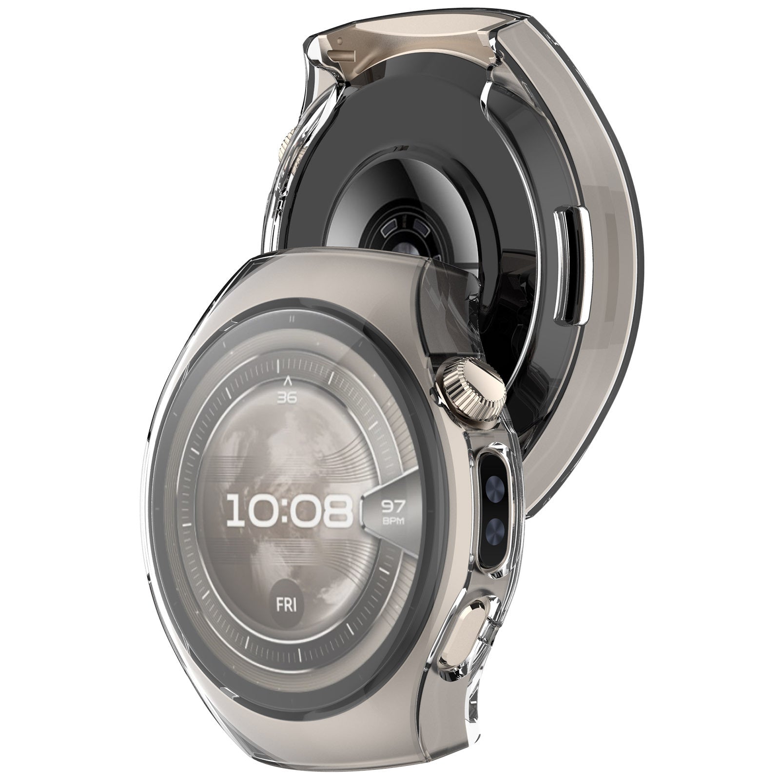 Huawei Watch 5 - 46mm TPU Case (Transparent)