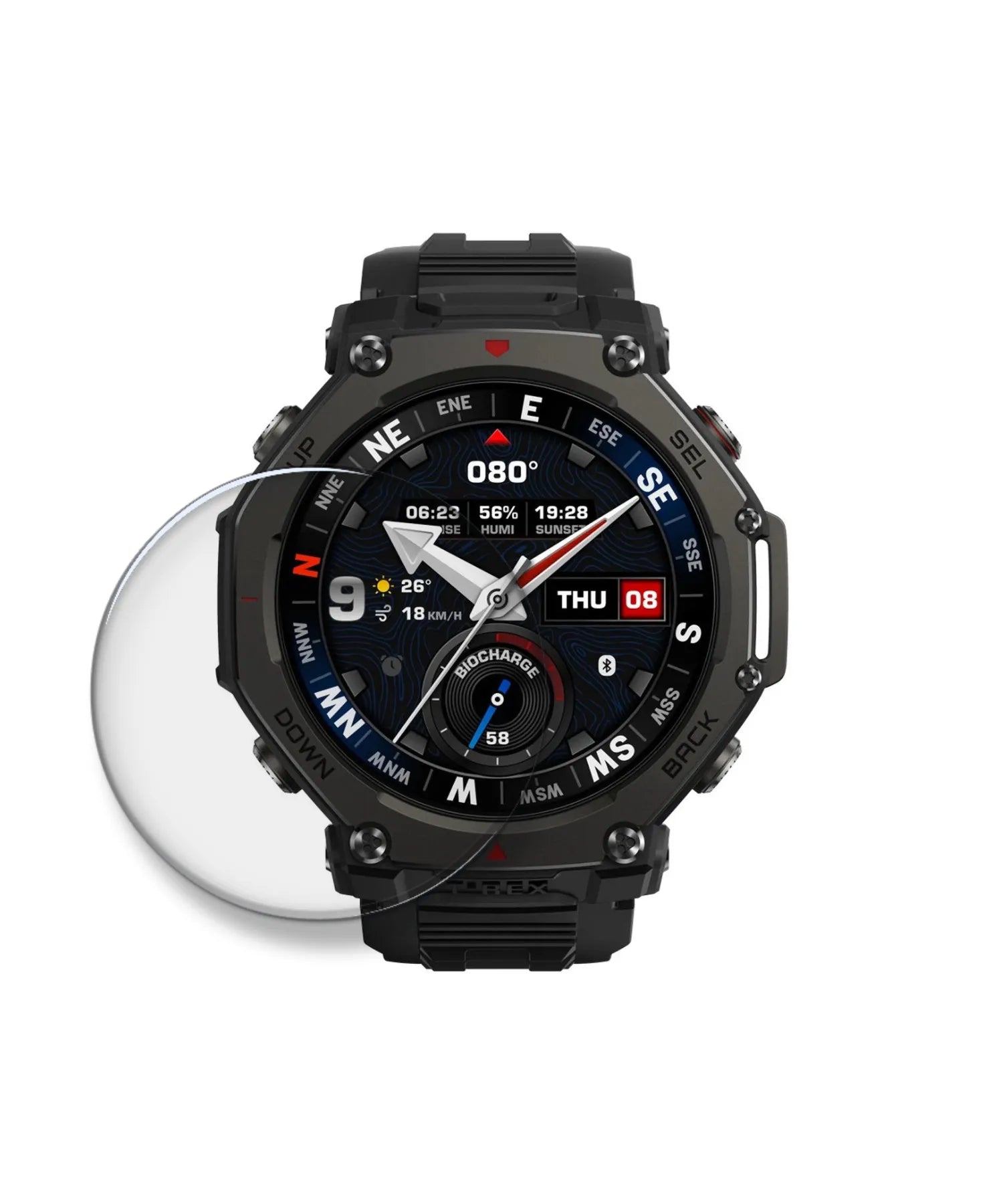 Amazfit T-Rex 3 Pro - 48mm Screen Protector (Glass)