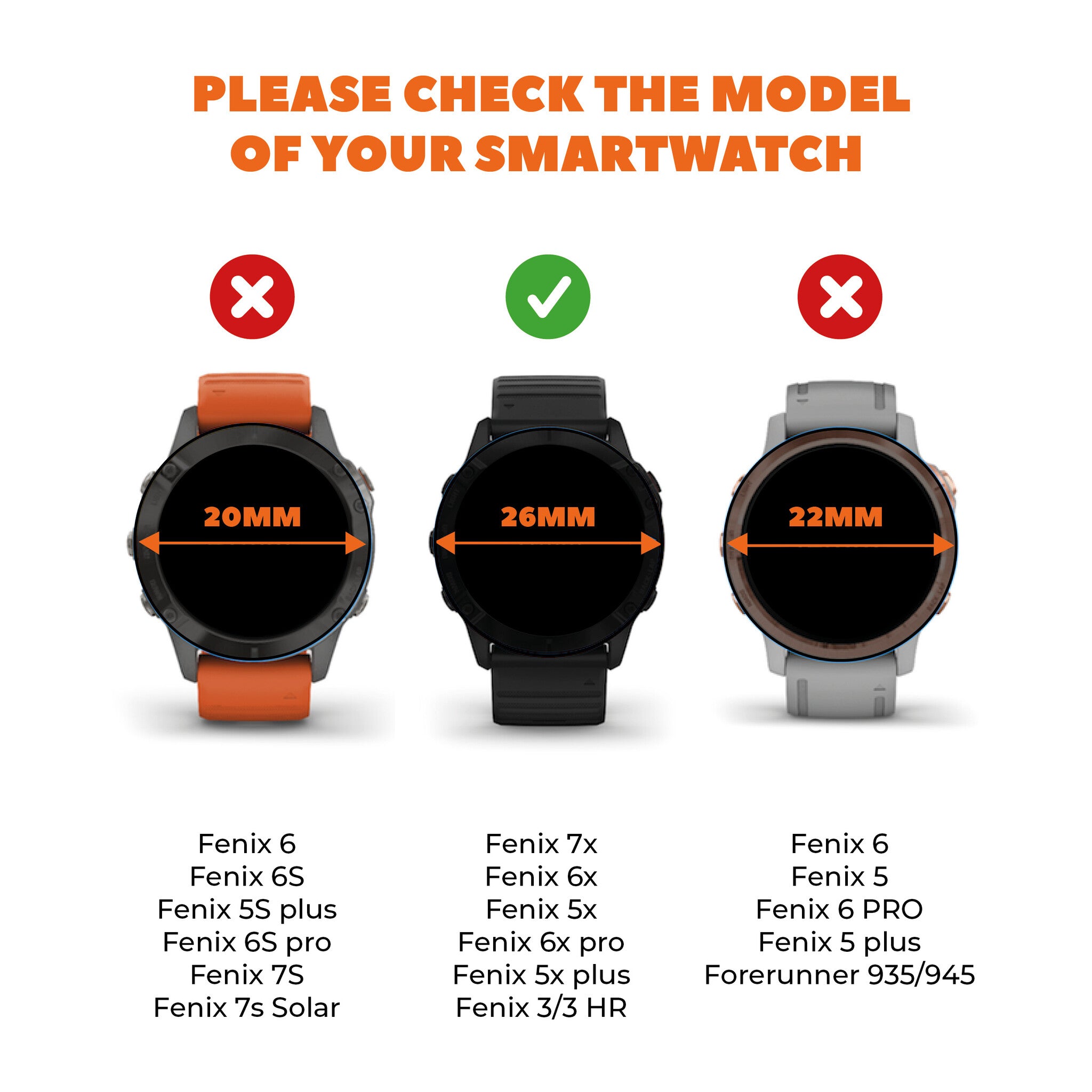 Garmin fenix 5 hr strap on sale