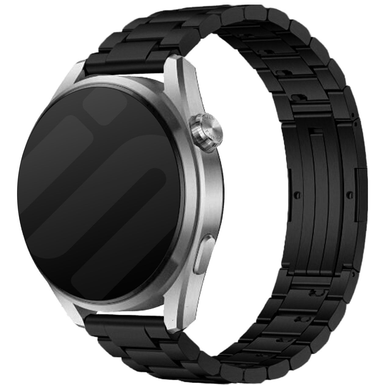Amazfit Balance 2 'One Push' Titanium Strap (Black)