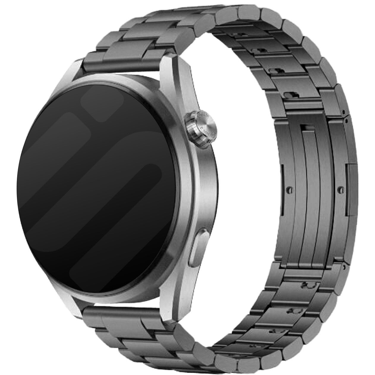 OnePlus Watch 'One Push' Titanium Strap (Graphite)