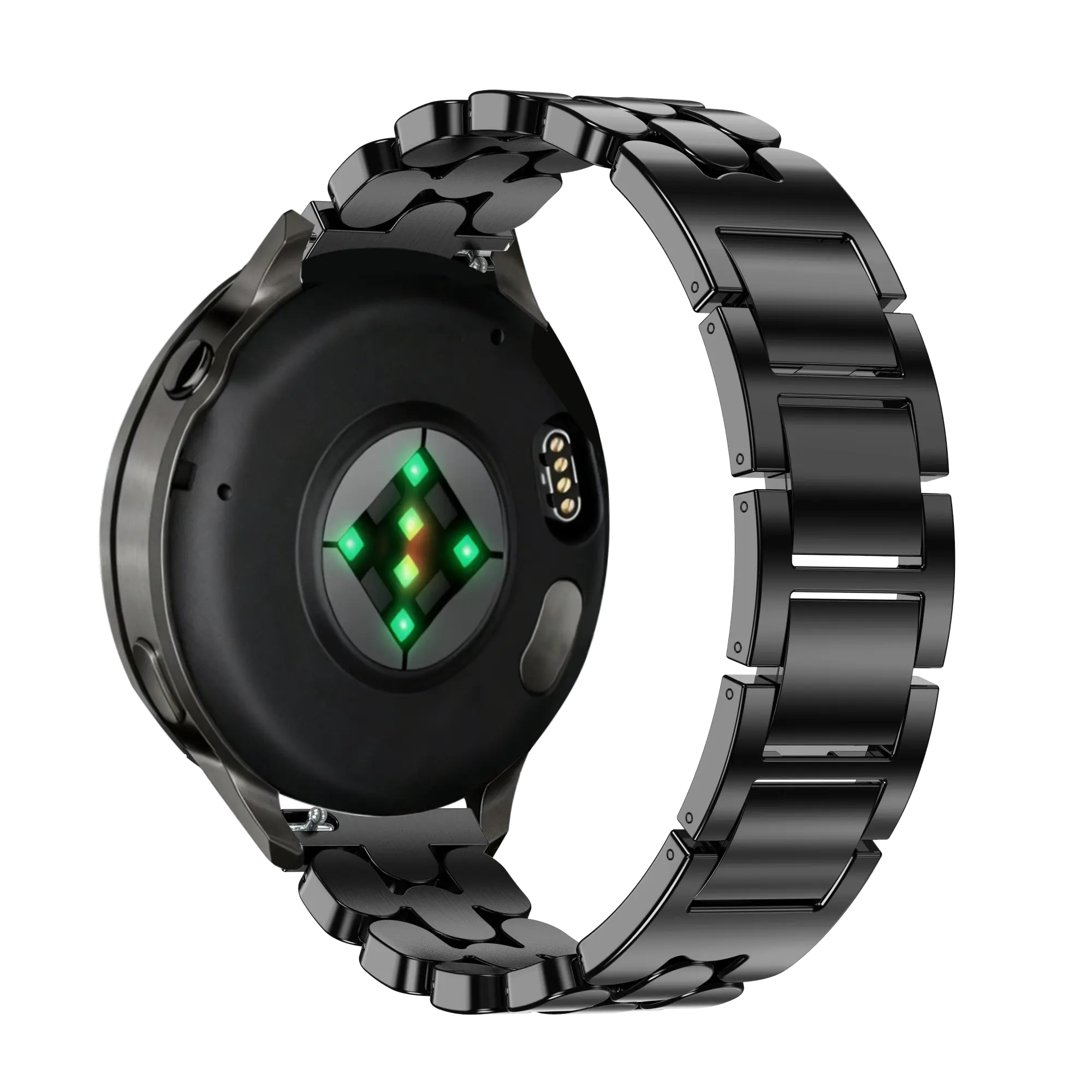 Bandz Fossil Gen 6 - 42mm Steel Strap 'Oval' (Black)