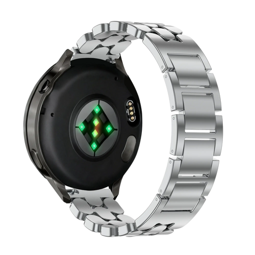Bandz Huawei Watch 5 - 42mm Steel Strap 'Oval' (Silver)