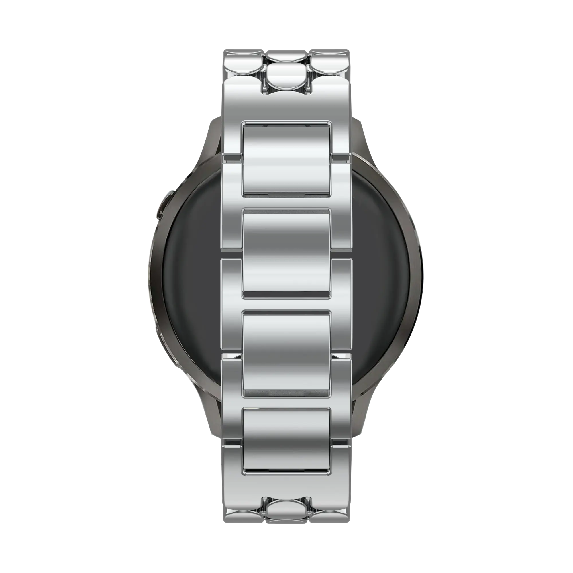 Bandz Huawei Watch 5 - 42mm Steel Strap 'Oval' (Silver)