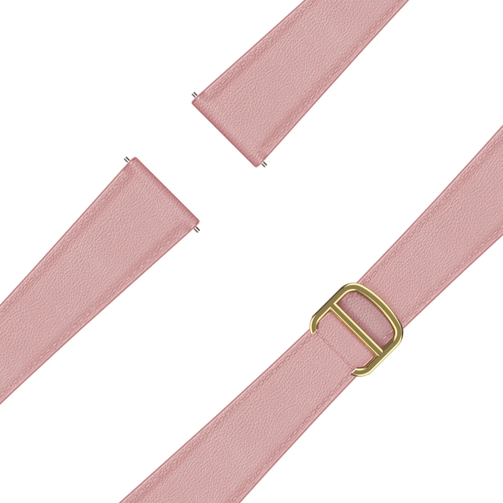 Bandz Amazfit Cheetah 2 Pro Leather Strap 'D-Type' (Pink)