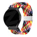 Bandz Samsung Galaxy Watch 7 - 40mm Woven Nylon Strap (Colourful)