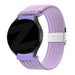 Bandz Samsung Galaxy Watch FE Woven Nylon Strap (Light Purple)