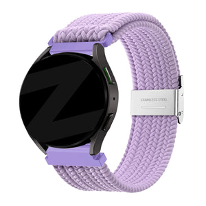 Bandz Garmin Approach S44 Woven Nylon Strap (Light Purple)