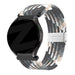Bandz Samsung Galaxy Watch FE Woven Nylon Strap (Black Mix)