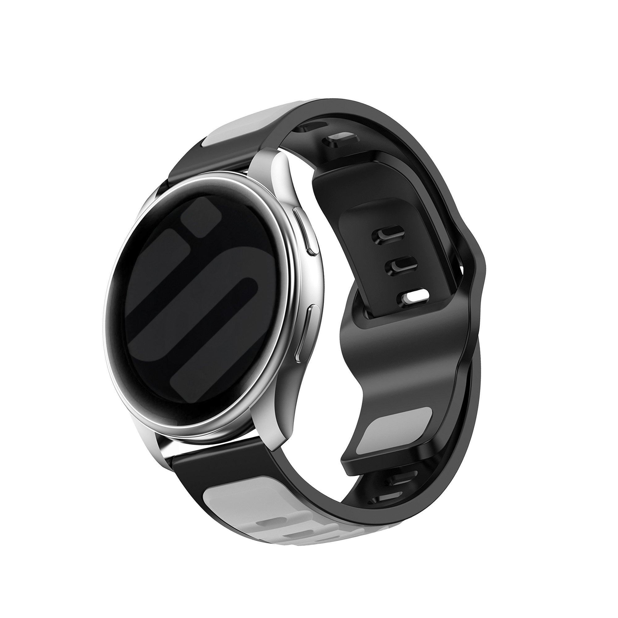 Samsung Galaxy Watch 4 44mm Outdoor Duo Silicone Strap (Grey/Black)