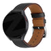 Bandz Samsung Galaxy Watch 4 40mm Leather Strap 'Deluxe' (Black)