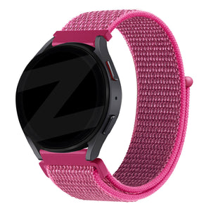 Bandz Garmin Forerunner 570 - 42mm Nylon Loop Strap (Dragonfruit)