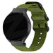 Bandz Polar Vantage V3 Buckled Nylon Strap (Green)