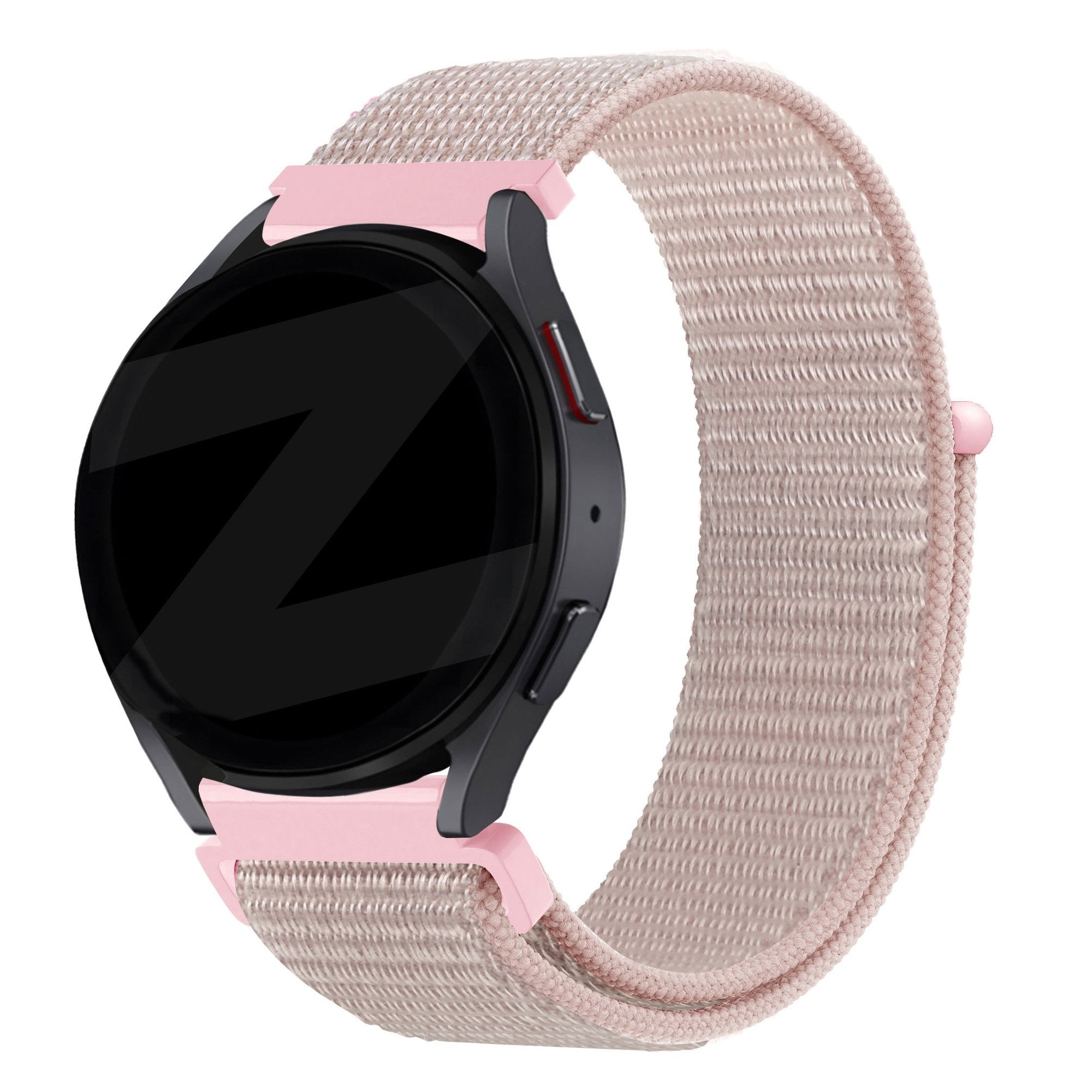 Bandz Amazfit Active 2 Nylon Loop Strap (Rose Gold)