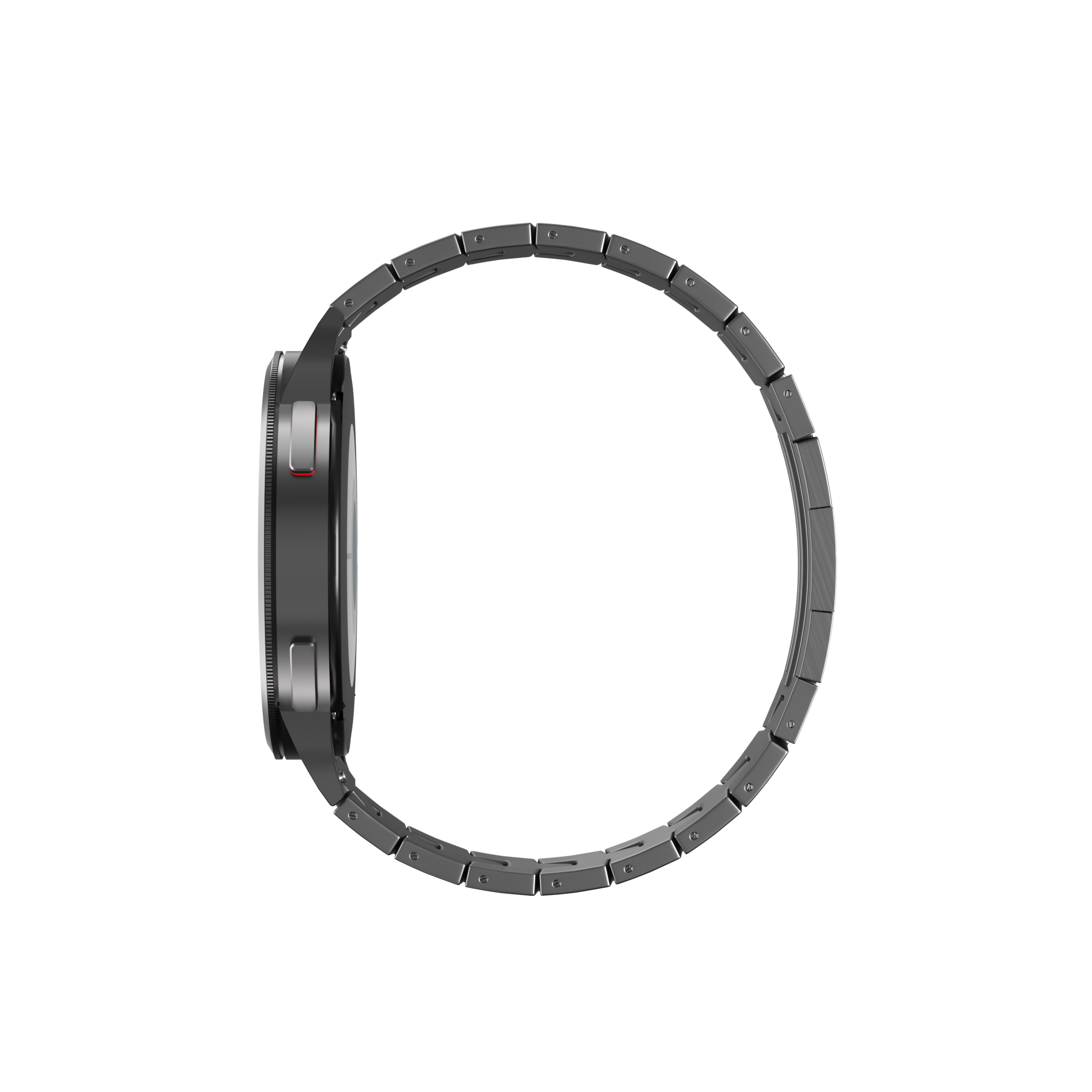 Suunto 9 Peak Pro Titanium Grain Strap (Flat Buckle) (Graphite)