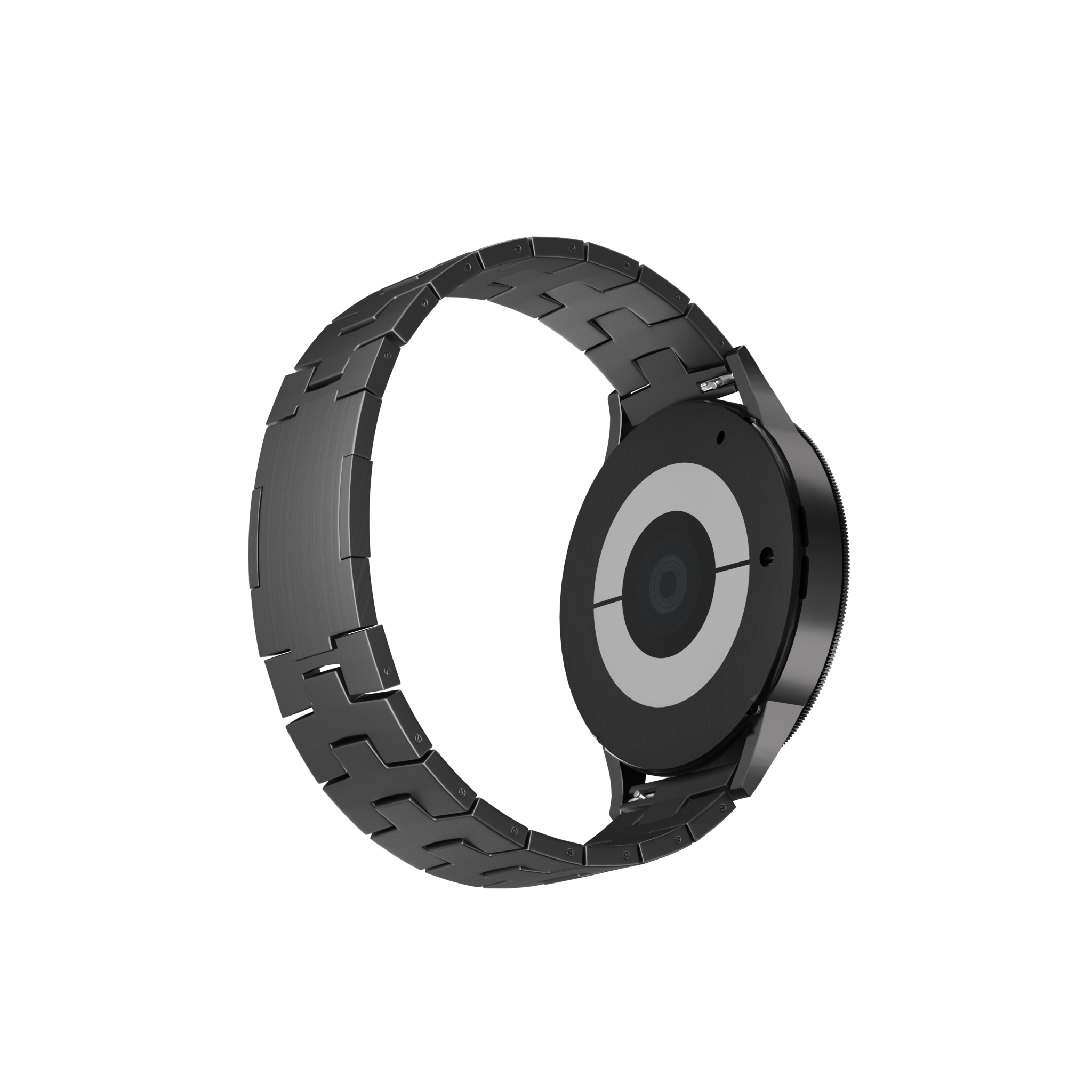 Suunto 9 Peak Pro Titanium Grain Strap (Flat Buckle) (Graphite)