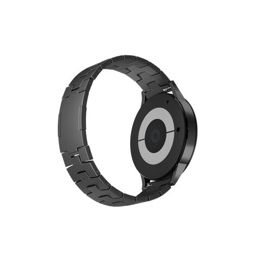 CMF Watch Pro 3 Titanium Grain Strap (Flat Buckle) (Black)