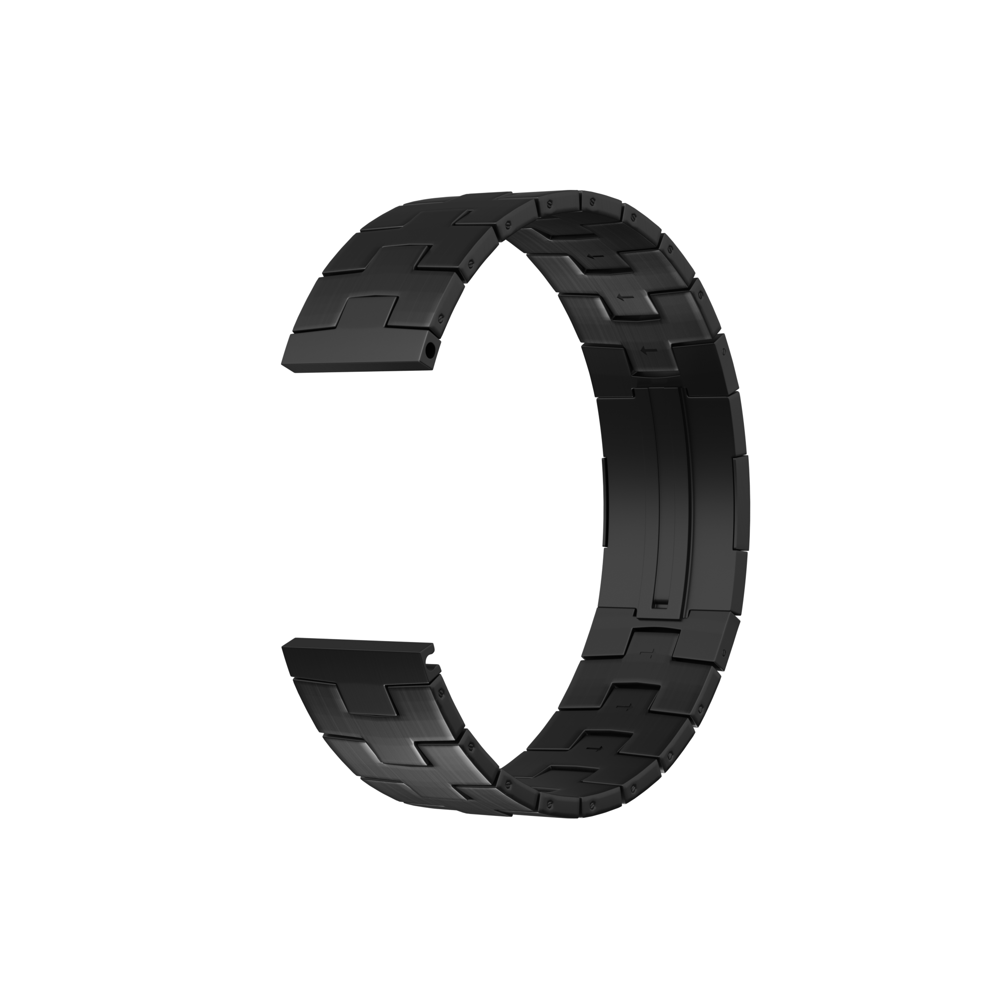 Suunto 9 Peak Pro Titanium Grain Strap (Flat Buckle) (Graphite)
