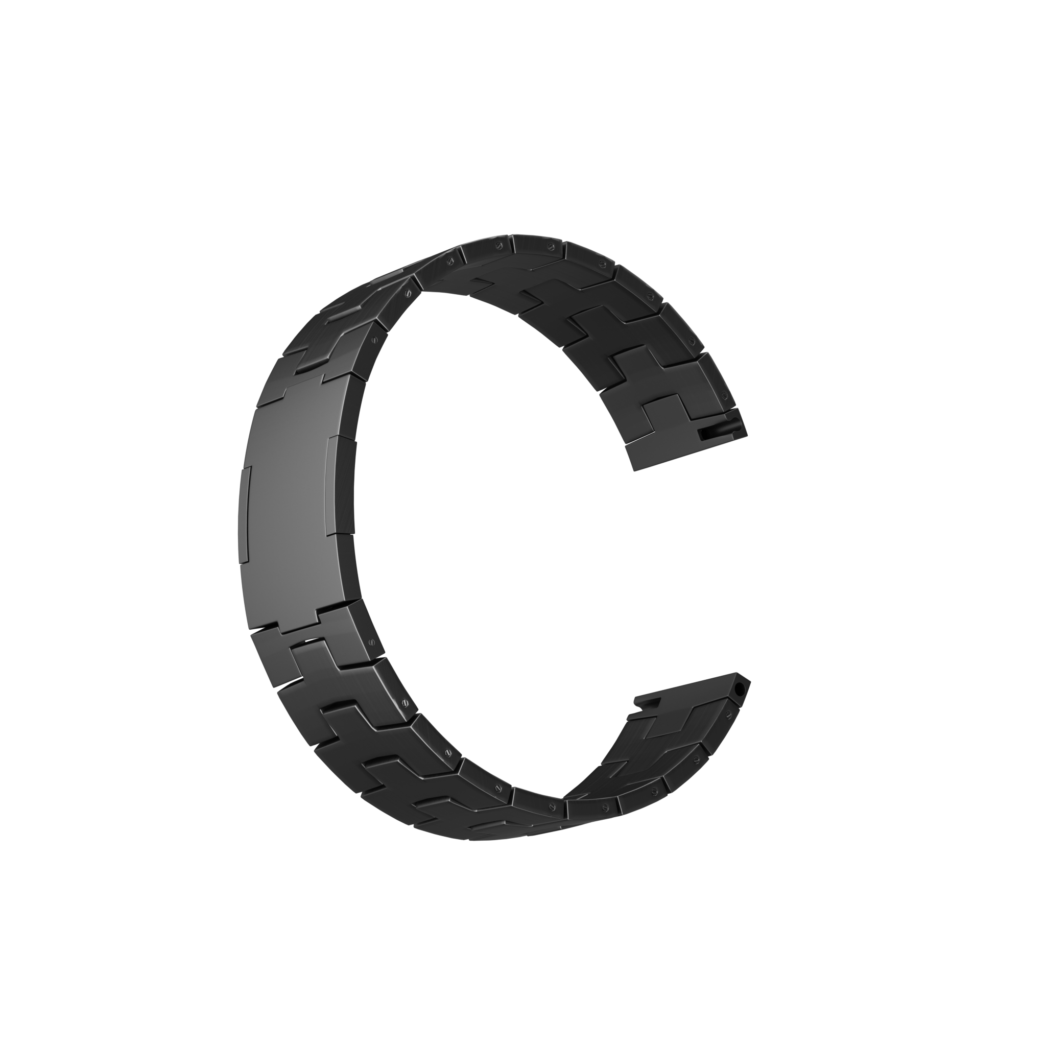 Amazfit Bip 6 Titanium Grain Strap (Flat Buckle) (Graphite)