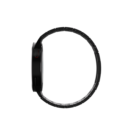 Huawei Watch GT 5 Pro - 46mm Titanium Grain Strap (Flat Closure) (Black)