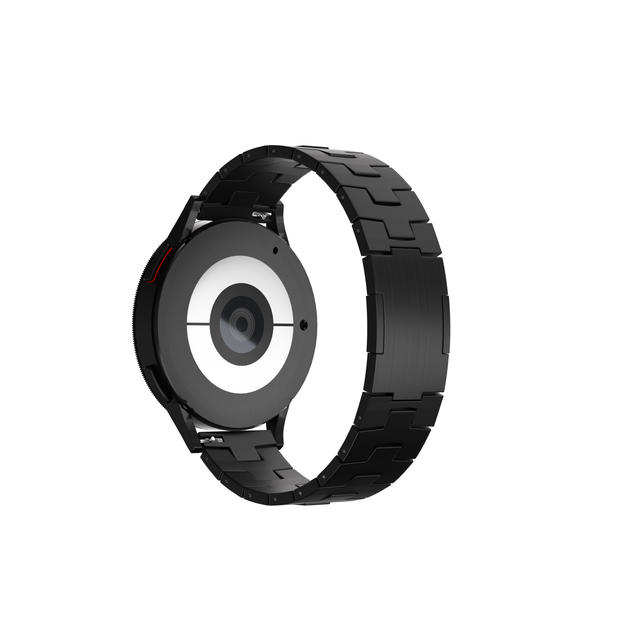 Suunto 9 Peak Pro Titanium Grain Strap (Flat Buckle) (Black)
