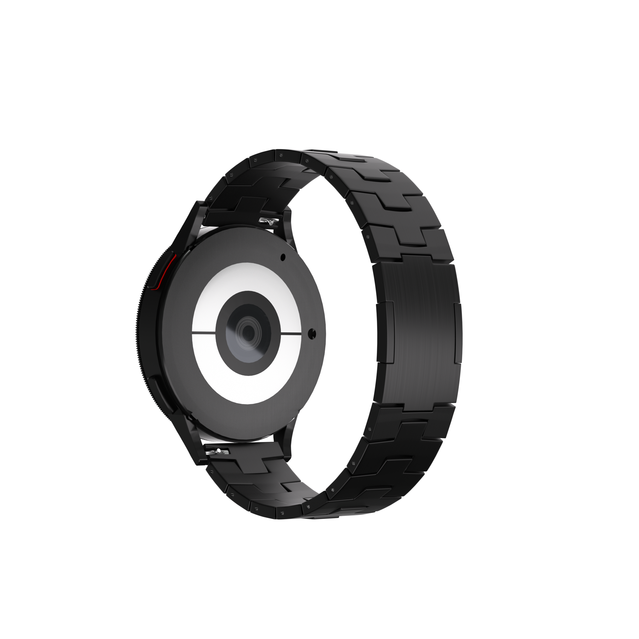 Suunto Race (S) Titanium Grain Strap (Flat Buckle) (Black)