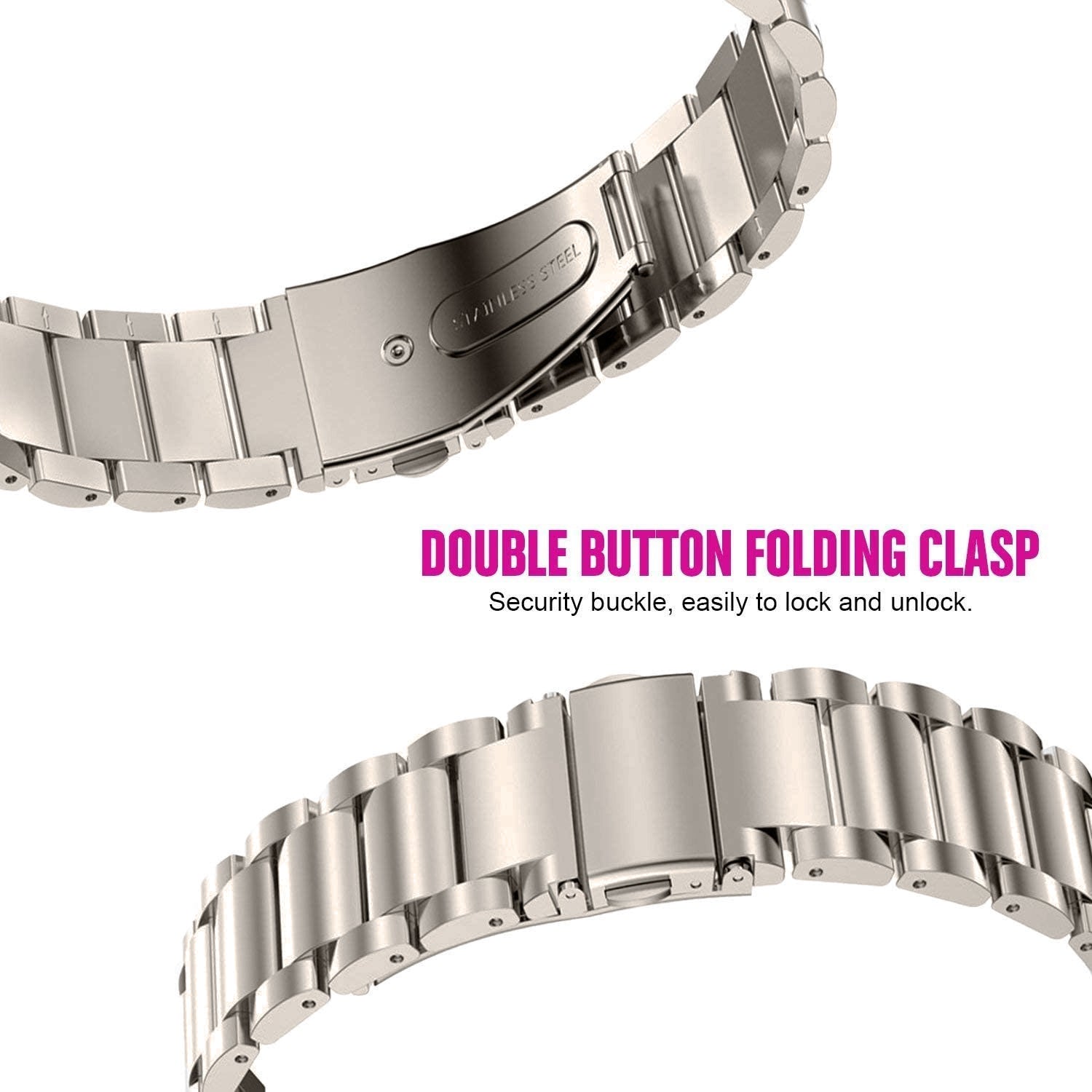 Watch Strap Titanium 22mm - Quick Release (Titanium)