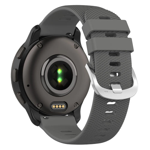 Garmin Vivoactive 6  Silicone Strap (Dark Grey)
