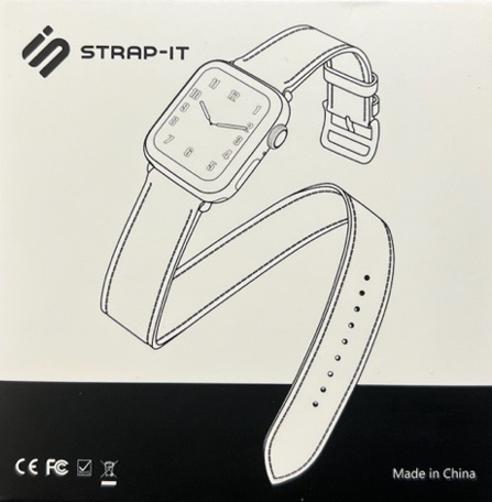 Apple Watch Leather Double Tour Strap Brown