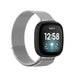 Fitbit Versa 3 Milanese Strap (Silver)