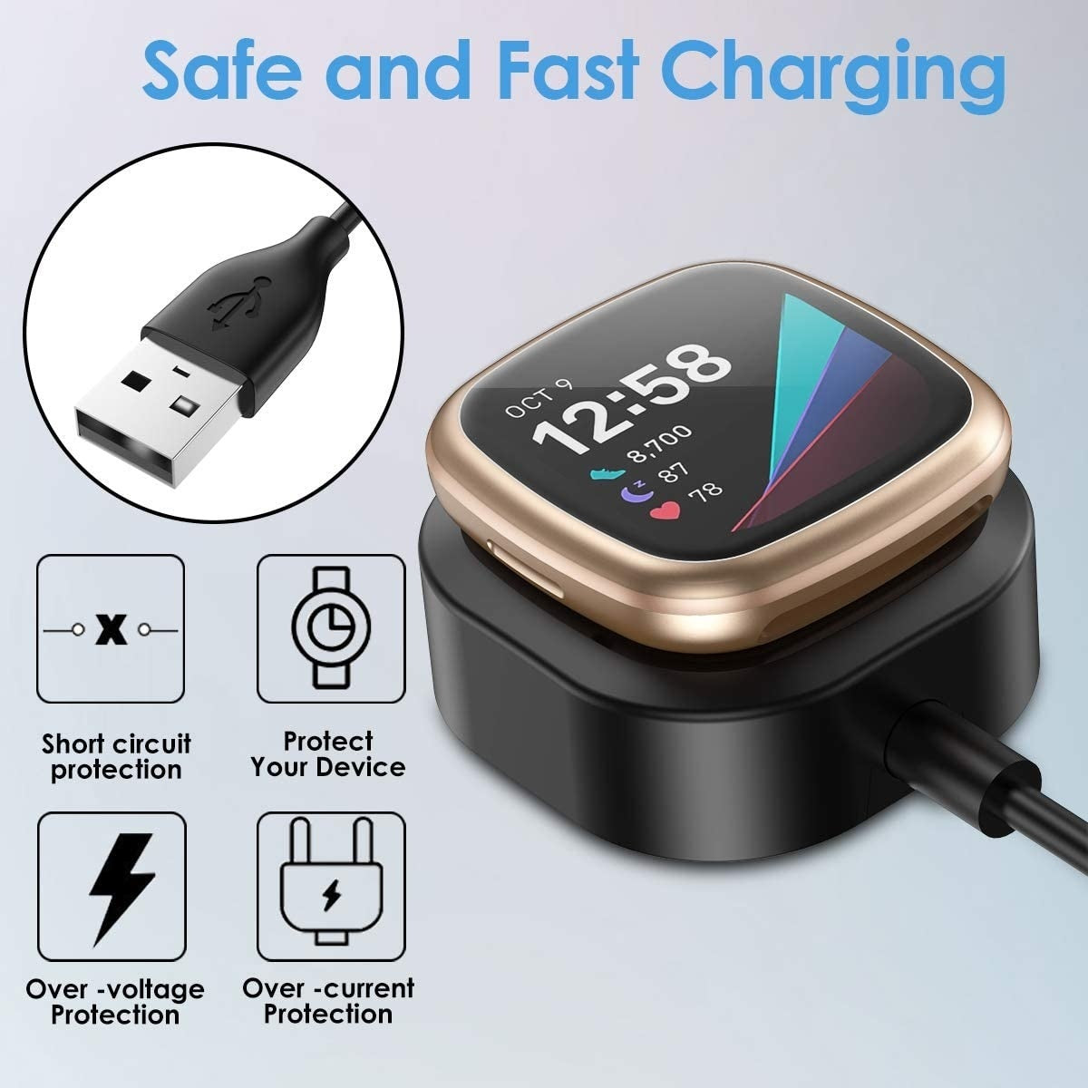 Fitbit Versa 3/4 charger