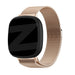 Bandz Fitbit Versa 3 Milanese Loop Strap (Rose Gold)